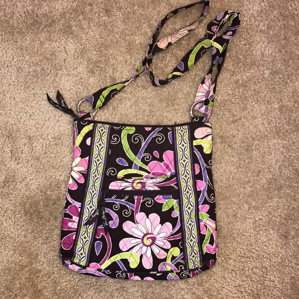 Vera Bradley Purple Punch Pattern Purse